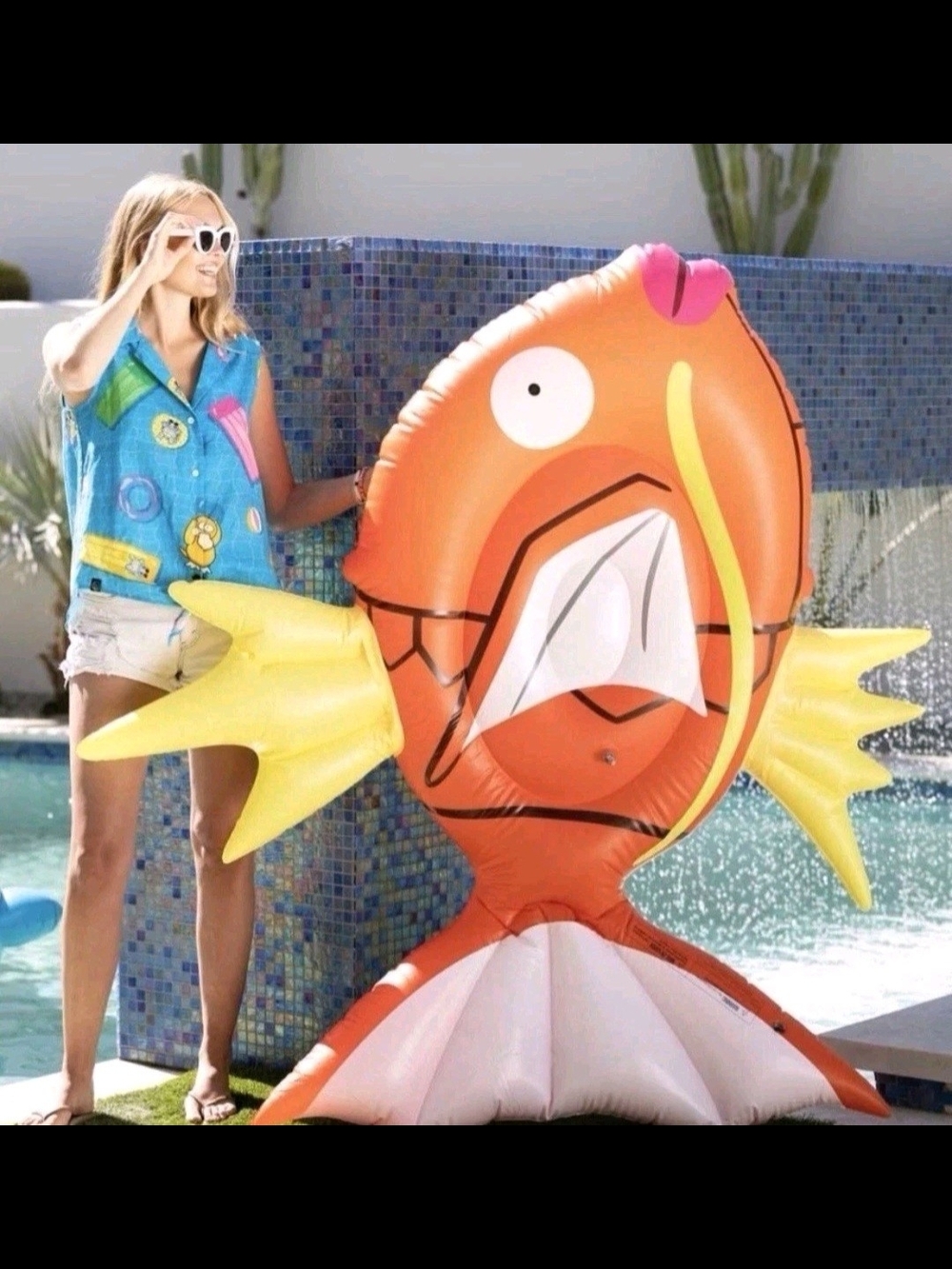 Magikarp Pokémon Summer Days Pool Float (Extremely LARGE Float)